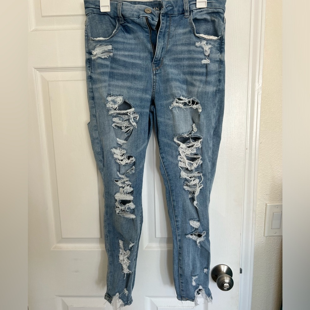 Curvy High Rise Jegging Crop Jeans